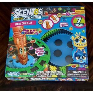 NIB SCENTOS SCENTED CHALK STICKS SET